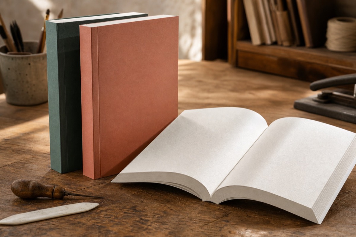 ManuBook Blogbild: Paperback Bücher: Format, Bindung und Druck richtig planen