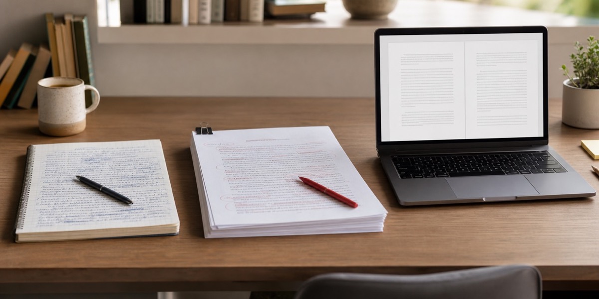ManuBook Blogbild: Was ist ein Manuskript? Bedeutung, Aufbau und richtige Form